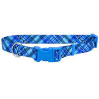 Coastal Pet Attire Styles КОСТАЛ СТАЙЛС ошейник для собак, 1х12-30см, Клеточка с косточкой см., 1см х 12-30см.
