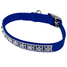 Coastal Jeweled КОСТАЛ нашийник зі стразами для собак , Cиній см., 1x25 см см.