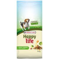 Happy Life Adult Dinner with Chicken ХЕППІ ЛАЙФ ВЕЧЕРЯ КУРКА З ОВОЧАМИ сухий преміум корм для собак усіх порід , 15 кг.