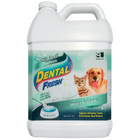 SynergyLabs Dental Fresh СИНЕРДЖІ ЛАБС СВІЖІСТЬ ЗУБІВ рідина від зубного нальоту і запаху з пащі собак і котів , 3.79 л.