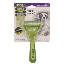 Safari Short Shed Magic САФАРІ ШЕД МЕДЖИК інструмент для короткої шерсті собак, що линяють , середній см.