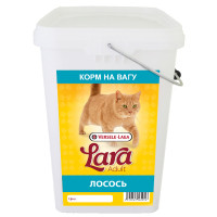Lara Adult with Salmon ЛАРА ЛОСОСЬ сухий преміум корм для котів , 4 кг., На вагу см.