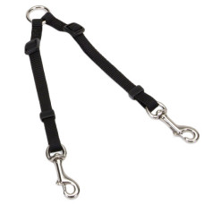 Coastal 2 Dog Adjustable Coupler КОСТАЛ ПОВІДЕЦЬ-СПАРКА для 2-х собак , 1 х 46-61 см см., Чорний см.