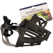 Coastal Soft Basket Muzzle КОСТАЛ СОФТ БАСКЕТ МАЗЛ силіконовий намордник для собак , розмір 6 см.
