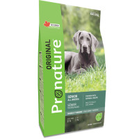 Pronature Original Dog Senior Chicken With Oatmeal ПРОНАТЮР ОРІДЖИНАЛ СЕНЬЙОР КУРКА сухий корм для літніх та малоактивних собак , 11.3 кг., Пакунок см.