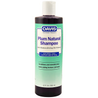 Davis Plum Natural Shampoo ДЕВІС НАТУРАЛЬНА СЛИВА шампунь з протеїнами шовку для собак і котів, концентрат , 0.355 л.