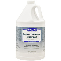 Davis Benzoyl Peroxide Shampoo ДЭВИС 2,5% БЕНЗОИЛ ПЕРЕКСИД шампунь для собак и кошек с демодекозом и дерматитами, 3.8 л.