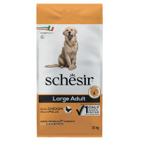 Schesir Dog Large Adult Chicken ШЕЗІР ДОРОСЛИЙ ВЕЛИКИХ КУРКА сухий монопротеїновий корм для собак великих порід , 12 кг., Пакунок см.