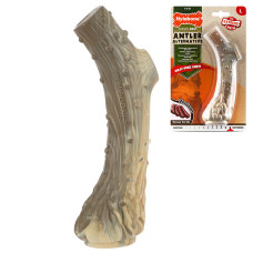 Nylabone Extreme Chew Antler НІЛАБОН РІГ ОЛЕНЯ жувальна іграшка для собак, смак оленини , L, для собак до 23 кг см., Оленина см., 17,8x7x5,1 см см.