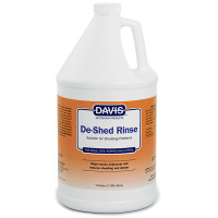 Davis De-Shed Rinse ДЕВІС ПОЛЕГШЕННЯ ЛИНЬКИ ополіскувач для собак і котів, концентрат , 3.8 л.