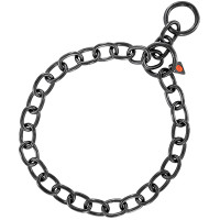Sprenger Extra Strong Collar Medium Link СПРЕНГЕР ОШЕЙНИК для собак, среднее звено 4мм, вороненая нержавеющая сталь, 4 мм, 58 см см., вороненная сталь см.
