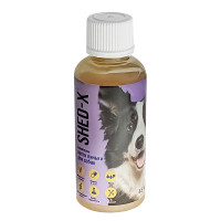 SynergyLabs Shed-X Shampoo СИНЕРДЖИ ЛАБС ШЕД-ИКС шампунь против линьки для собак, 0.045 л.
