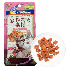 CattyMan Salmon Bits КЕТТІМЕН ЛОСОСЬ шматочки філе ласощі для котів , 0.025 кг.
