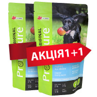 АКЦІЯ 1+1 Pronature Original Puppy Chicken With Oatmeal ПРОНАТЮР ОРІДЖИНАЛ ЦУЦЕНЯ КУРКА сухий корм для цуценят, 2х340г , 0.68 кг.