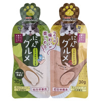 CattyMan Complete Twins Pouch КЕТТІМЕН ДВА СМАКИ: КУРКА МОЛОКО ІКРА ТА ТУНЕЦЬ КУРКА МАКРЕЛЬ крем-пюре, рідкий корм для котів , 0.06 кг., 2 паучі х 30 г см.