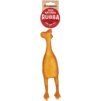 Flamingo Rubba Chicken ФЛАМИНГО КУРКА игрушка для собак , 27(Д) х 6.3(Ш) х 5.3(В) см см., Коричневый см.