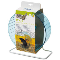 Savic Rolly Giant+Stand САВІК РОЛЛІ бігове колесо + підставка для хом’яків, щурів, морських свинок , Діаметр 27,5 см см.