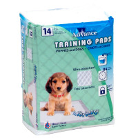 Advance Dog Training Pads АДВАНС ПЕЛЮШКА для собак, суперабсорбент з індикацією , 59.6х59.6 см (14 пелюшок) см.