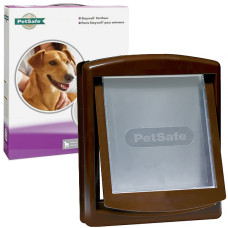 PetSafe Staywell Original ПЕТСЕЙФ СТЕЙВЕЛ ОРІДЖИНАЛ дверцята для собак середніх порід, до 18кг , Коричневий см., 352х294 мм см.