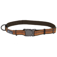 Coastal K9 Explorer Collar КОСТАЛ К9 ЭКСПЛОРЕР световозвращающий ошейник для собак, 2.5х46-66см, Пламя см., 2,5 x 46-66 см см.