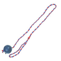 Flamingo Ball With Rope ФЛАМИНГО резиновый мяч на веревке игрушка для собак, 6,3 см см.