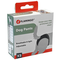 Flamingo Dog Pants Sasha ФЛАМИНГО САША гигиенические трусы для собак, XS л., 25.5(Д) х 10.5(Ш) х 2(В) см см., Черный см.