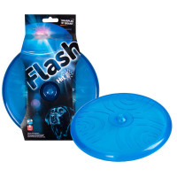 Flamingo Frisbee+LED ФЛАМІНГО ФРІCБІ з LED підсвічуванням гумова іграшка для собак , 20 см см.