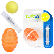 Coastal Turbo Scent Locker Football КОСТАЛ ТУРБО СЕНТ ЛОКЕР ФУТБОЛ м`яч овальний з кошачею м"ятою, іграшка для котів, комплект , см.