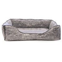 K&amp;H Amazin' Kitty Lounge лежак для кошек, Серый см.