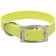 Coastal Fashion Waterproof Dog Collar КОСТАЛ біотановий нашийник для собак , Жовтий см., 1,9х43 см см.