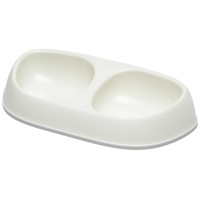 Moderna Double Sensibowl МОДЕРНАЯ СЕНСИБОУЛ двойная миска для кошек, 2х200мл, Белый см., 2x200 мл см., 29(Д) х 15(Ш) х 6(В) см см.