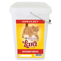 Lara Adult Beef flavour ЛАРА ЯЛОВИЧИНА сухий преміум корм для котів , 4 кг., На вагу см.