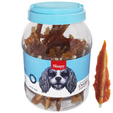 Wanpy Chicken Insert Rawhide ВАНПІ ФІЛЕ КУРКИ РУЛЕТ ласощі для собак , 0.85 кг.