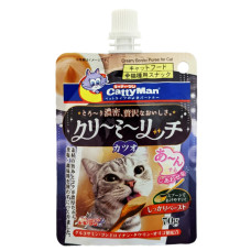 CattyMan Creamy Bonito КЕТТІМЕН ВЕРШКОВЕ ПЮРЕ З МАКРЕЛЛЮ рідкі ласощі для котів , 0.07 кг.