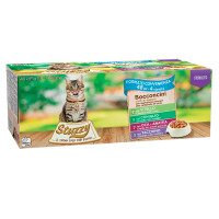 Stuzzy Cat Sterilized Multipack ШТУЗІ СТЕРІЛАЙЗИД МУЛЬТІПАК консерви в соусі для стерилізованих котів, вологий корм , 4.08 кг.
