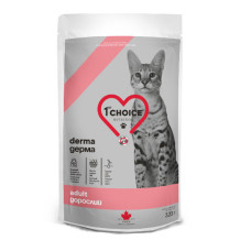 1st Choice Adult Derma ФЕСТ ЧОЙС ДЕРМА сухий дієтичний корм для котів , 0.32 кг., Пакунок см.