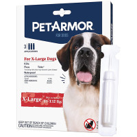 PetArmor X-Large ПЕТАРМОР краплі від бліх, кліщів, вошей для собак 40-60кг, 4.02мл , 3 шт. в пакунку см., 4,02 мл, ціна за 1 піпетку см.