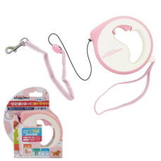 DoggyMan Retractable Lead Star ДОГГІМЕН СТАР повідець рулетка для собак до 10кг, трос 5м , Рожевий см., S, для собак до 10 кг см., трос 5 м см.