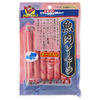 DoggyMan Fish Sausages ДОГГИМЕН СОСИСКИ РЫБЬЕ лакомство для собак , 0.105 кг., в упаковке 7 шт. х 15 г см.