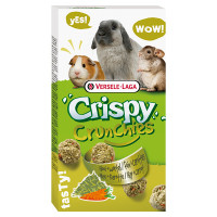 Versele-Laga Crispy Crunchies Hay + Carrot КРІСПІ ПЕЧИВО СІНО ТА МОРКВА ласощі для кроликів, гризунів , 0.075 кг., 16 шт. в пакунку см.
