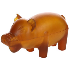 Flamingo Rubba Pig ФЛАМІНГО ПОРОСЯ іграшка для собак , 16.5(Д) х 7.5(Ш) х 9(В) см см., Коричневий см.