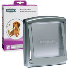 PetSafe Staywell Original ПЕТСЕЙФ СТЕЙВЕЛ ОРІДЖИНАЛ дверцята для котів та собак малих порід, до 7кг , Сірий см., 236х198 мм см.