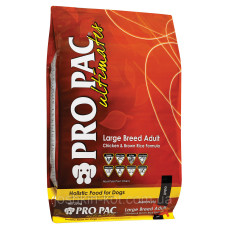 Сухий корм для собак великих порід Pro Pac DOG Large Breed Adult Chicken Brown Rice Formula 20 кг