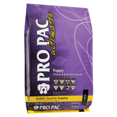Сухий корм для цуценят Pro Pac DOG Puppy Chicken Brown Rice Formula 20 Kg