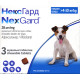 Таблетки Merial NexGard Нексгард проти бліх та кліщів для собак 4-10 кг (М), 3 таб