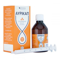 Розчин Arterium Аурікап для чищення та догляду за вухами у собак та котів, 100 мл