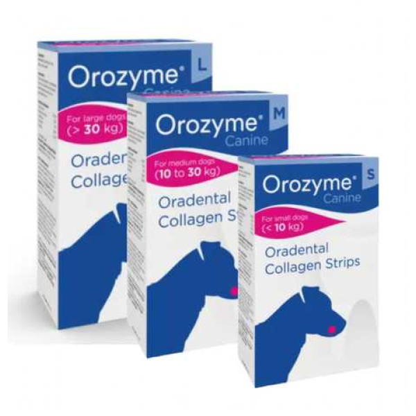 Жувальні смужки Ecuphar Orozyme Орозим L для гігієни ротової порожнини собак великих порід, 141 г