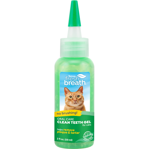 Гель TropiClean Fresh Breath для догляду за ротовою порожниною котів, 59 мл
