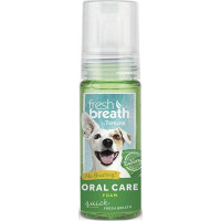 М'ятна пінка TropiClean Fresh Breath "Миттєве свіже дихання" для чищення зубів собак, котів, 128 мл