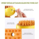 Парова щітка-масажер спрей 3 в 1 Pet Spray Massage Brush USB для вичісування собак і котів з паровим розпилювачем